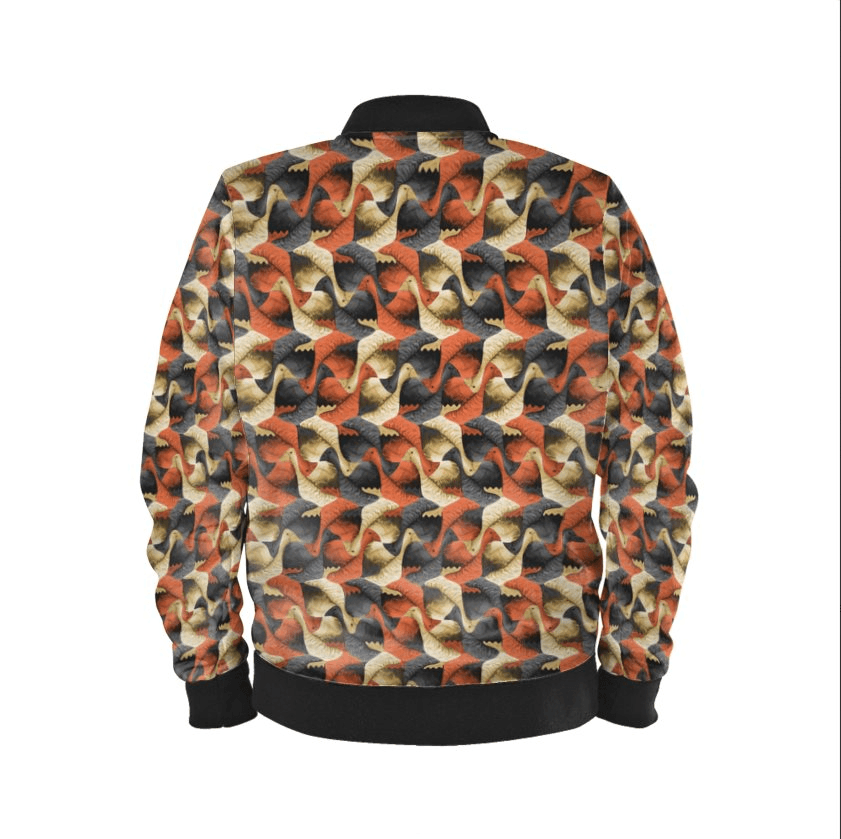 GUSSI ladies bomber jacket, back
