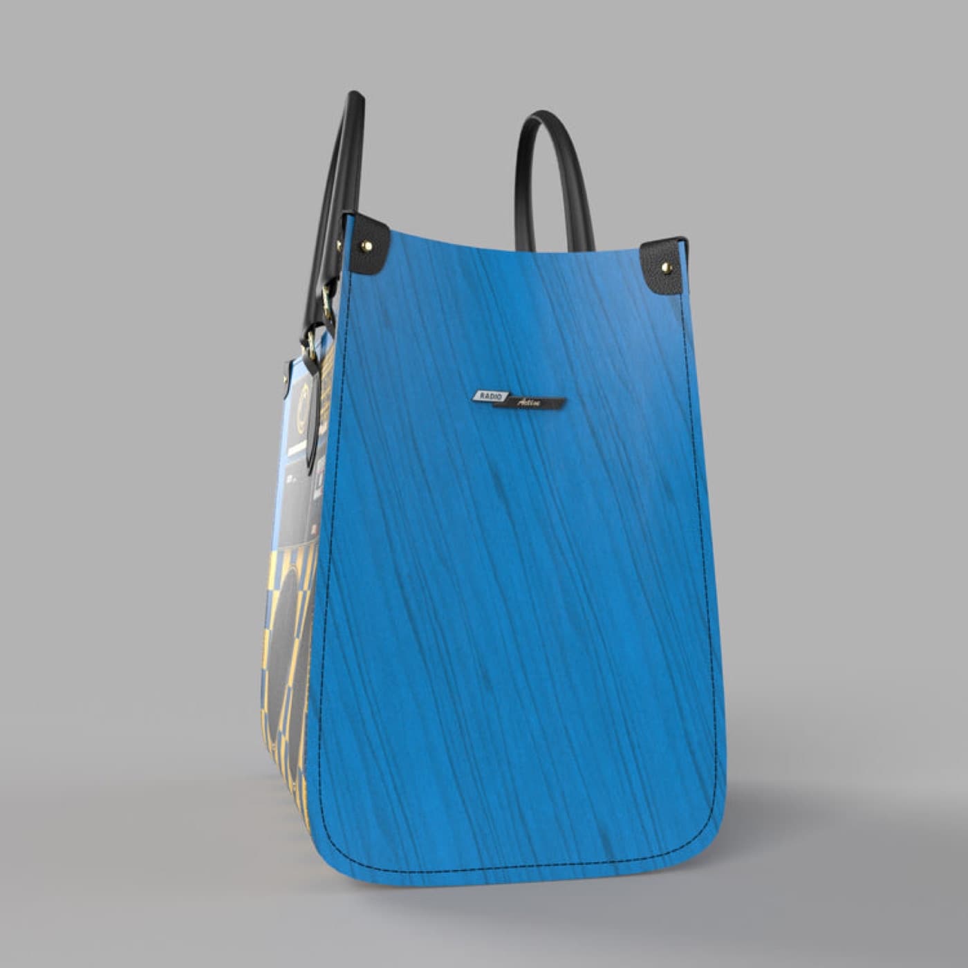 GUSSI Radio Active shopper, reverse